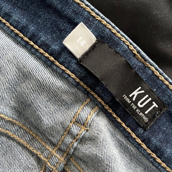 💙KUT MIA Fab Ab Dark Blue Women's Jeans - Picture 5 of 5